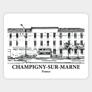 Champigny-sur-Marne - France Magnet